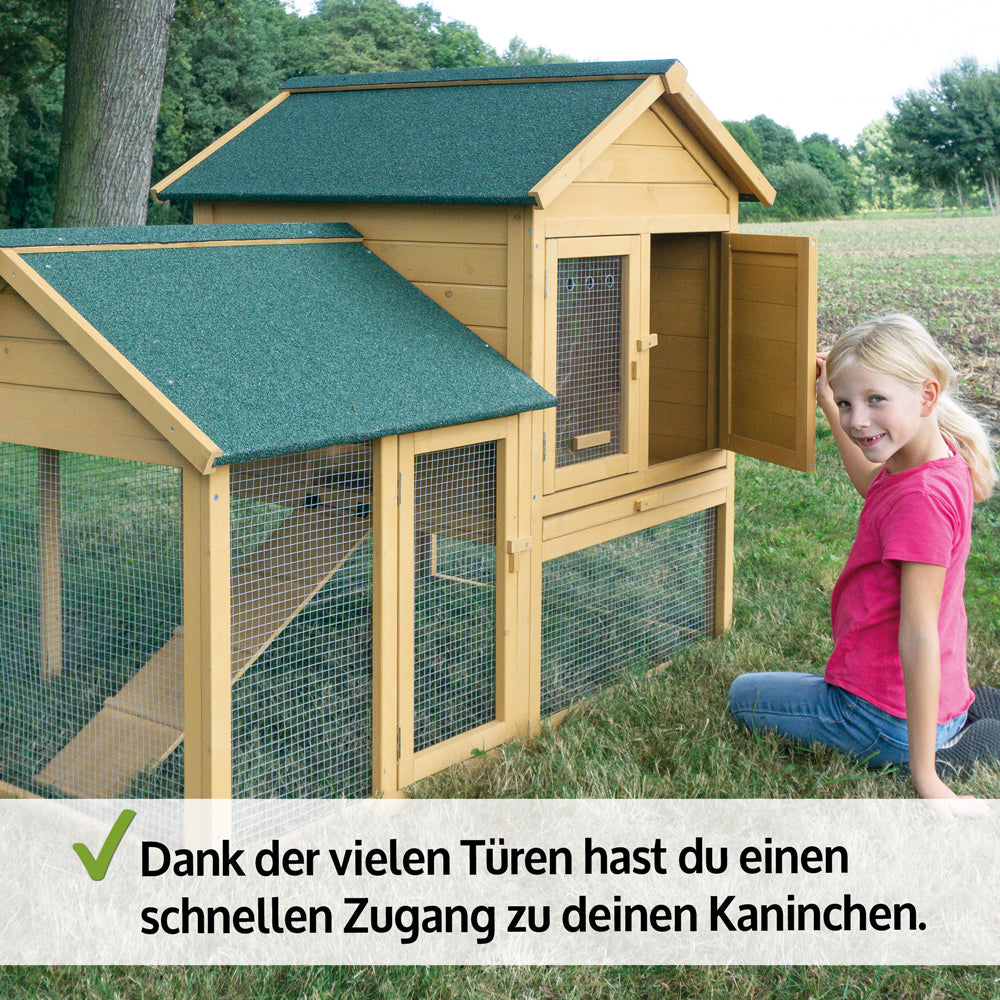 Hasenstall Kaninchenstall Meerschweinchenstall Hasenfarm