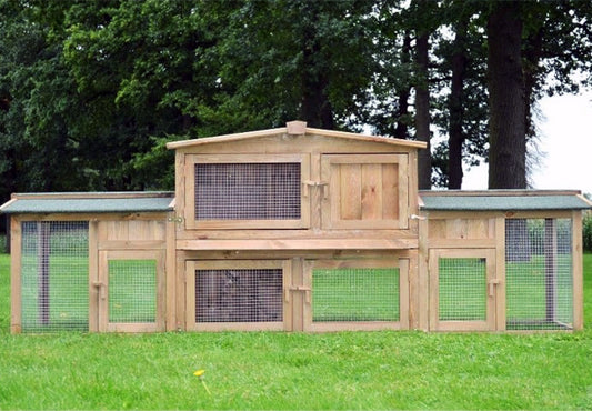 Hasenstall Kaninchenstall Meerschweinchenstall  011 - Dr. Hase