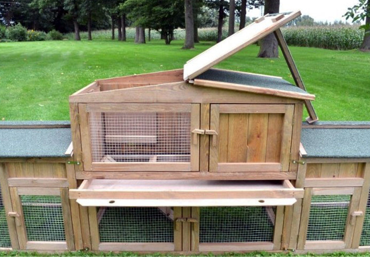 Hasenstall Kaninchenstall Meerschweinchenstall 011 - Dr. Hase