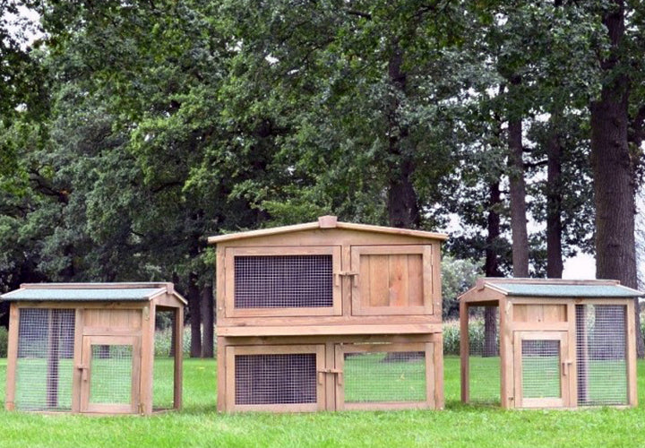 Hasenstall Kaninchenstall Meerschweinchenstall 011 - Dr. Hase