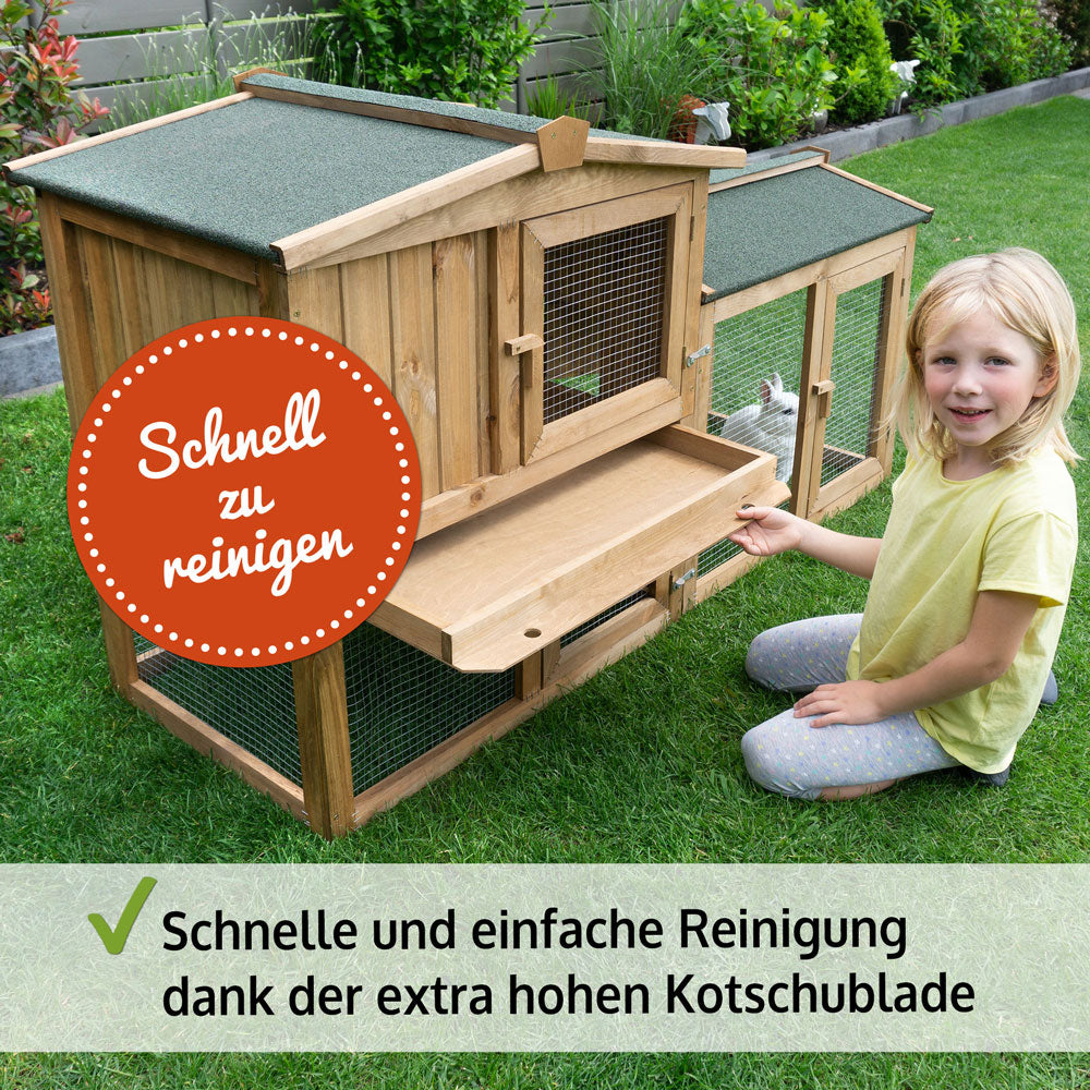 Hasenstall Kaninchenstall Meerschweinchenstall Meister Lampe