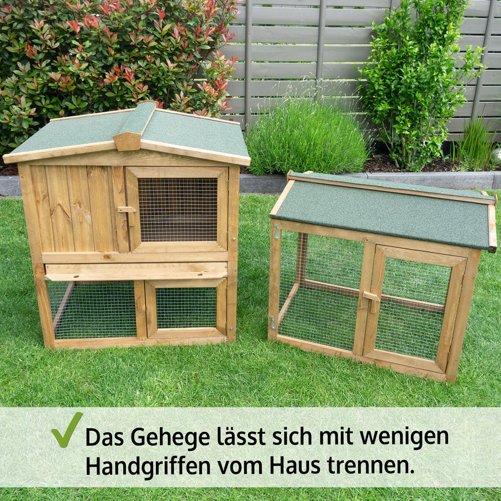Hasenstall Kaninchenstall Meerschweinchenstall Meister Lampe