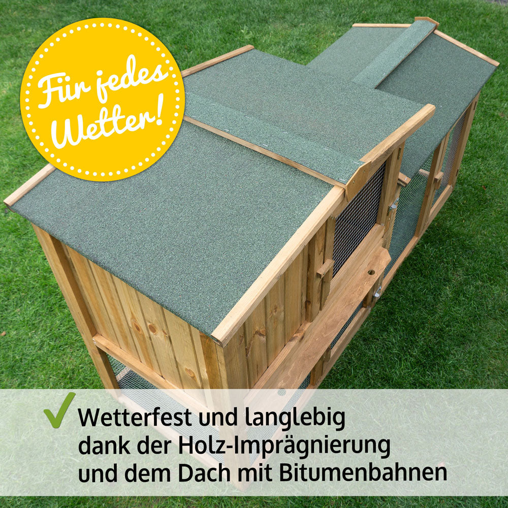 Hasenstall Kaninchenstall Meerschweinchenstall Meister Lampe