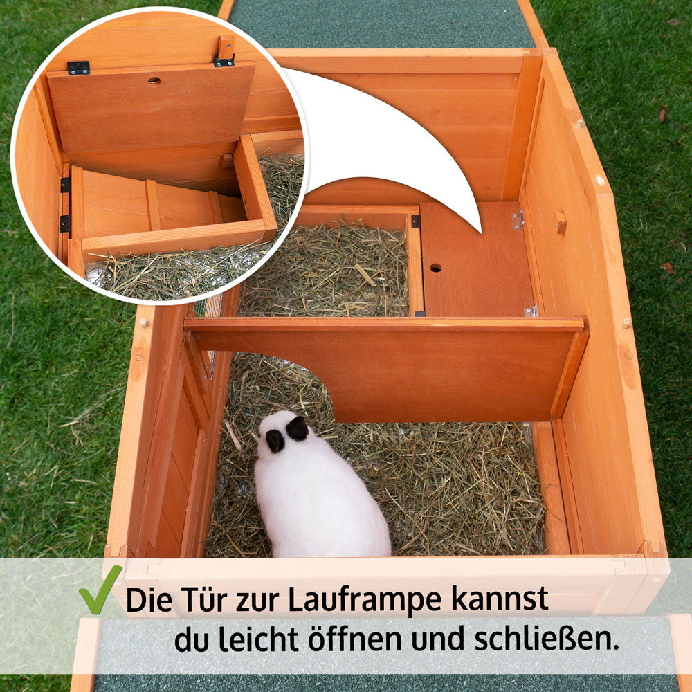 Hasenstall Kaninchenstall Meerschweinchenstall König