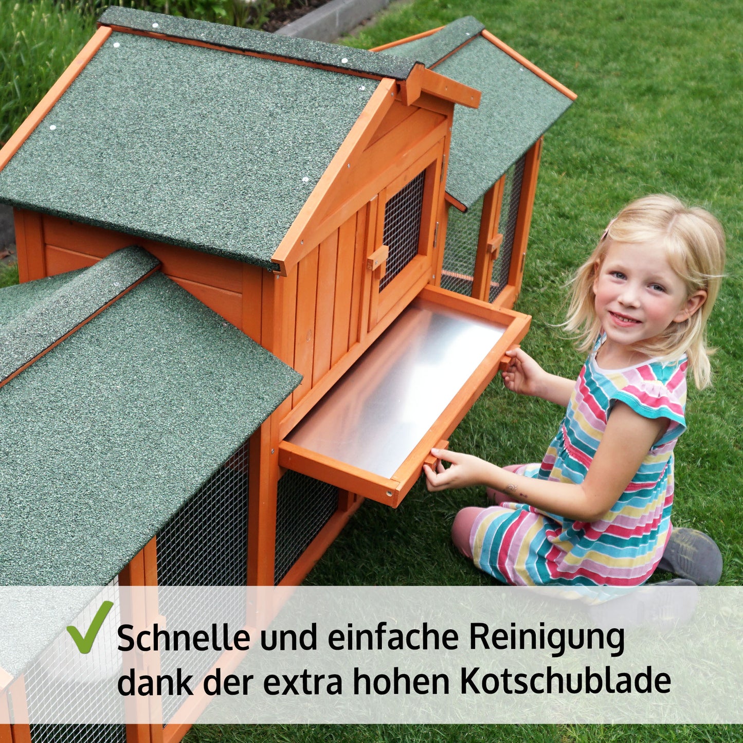Hasenstall Kaninchenstall Meerschweinchenstall 040