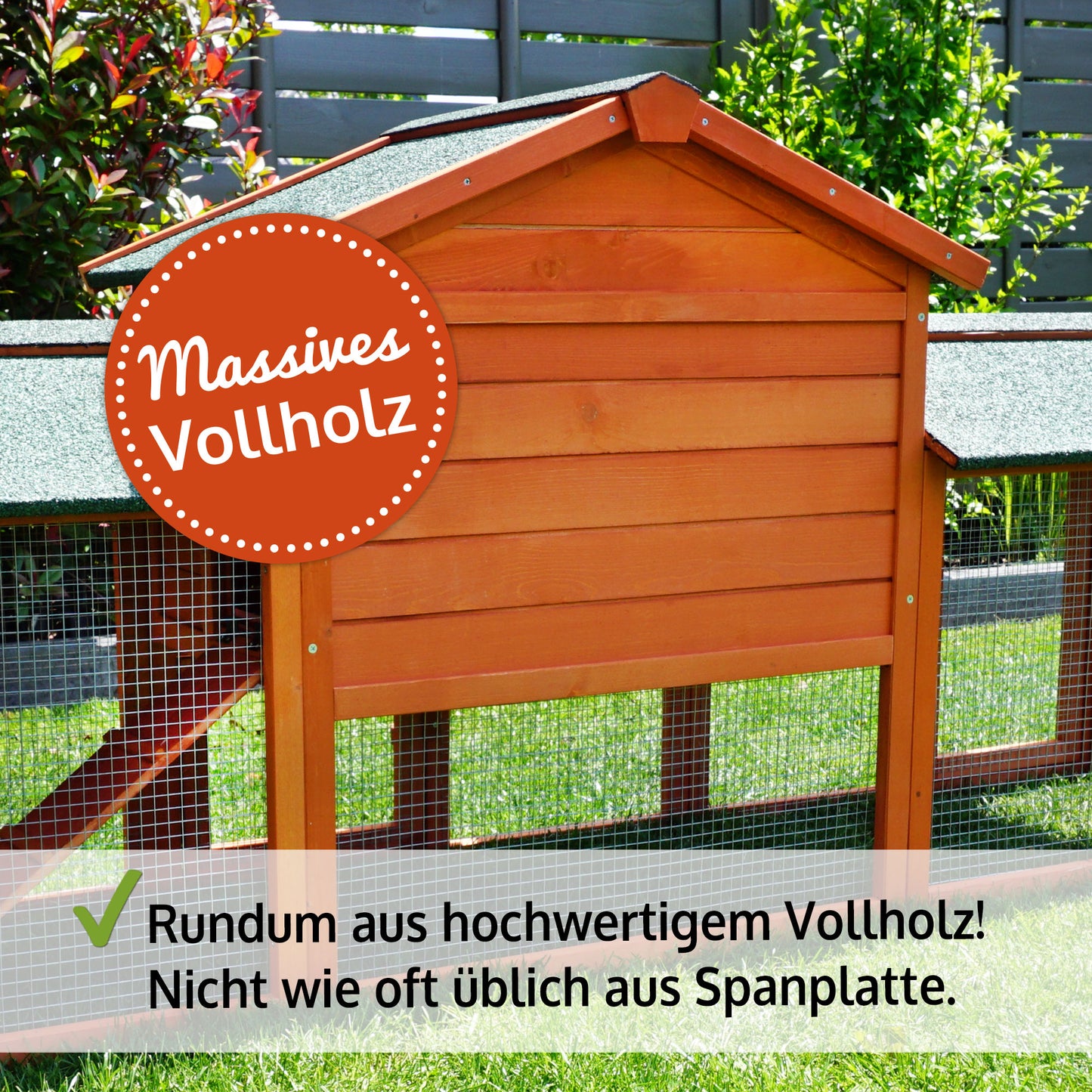 Hasenstall Kaninchenstall Meerschweinchenstall 040