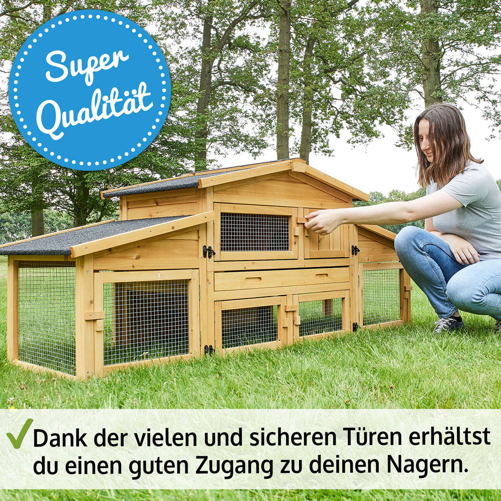 Hasenstall Kaninchenstall Meerschweinchenstall Dorf Alm