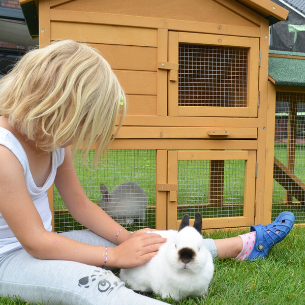 Hasenstall Kaninchenstall Meerschweinchenstall Stall Villa