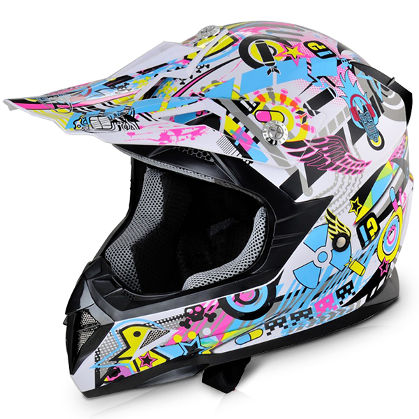 Motocross-Helm 51915 XL:61 cm