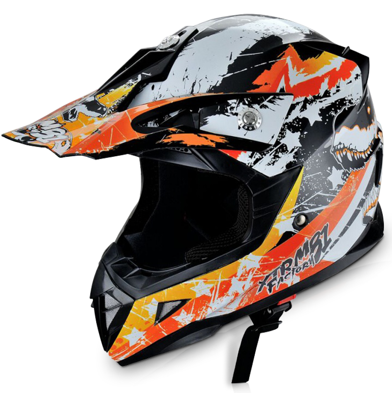 Motocross-Helm 53915 XL: 61 cm
