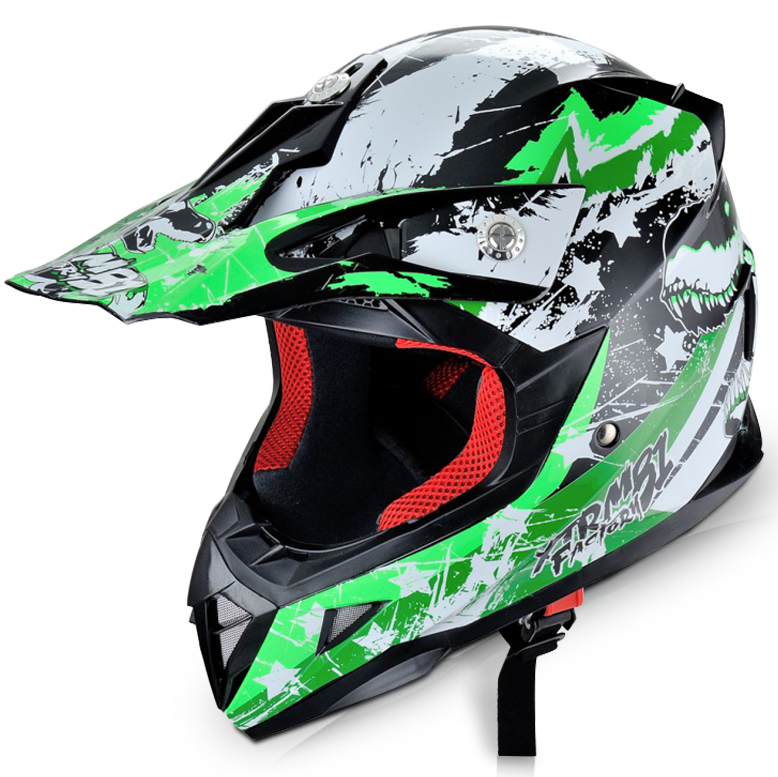 Motocross-Helm 54915 XL:61 cm