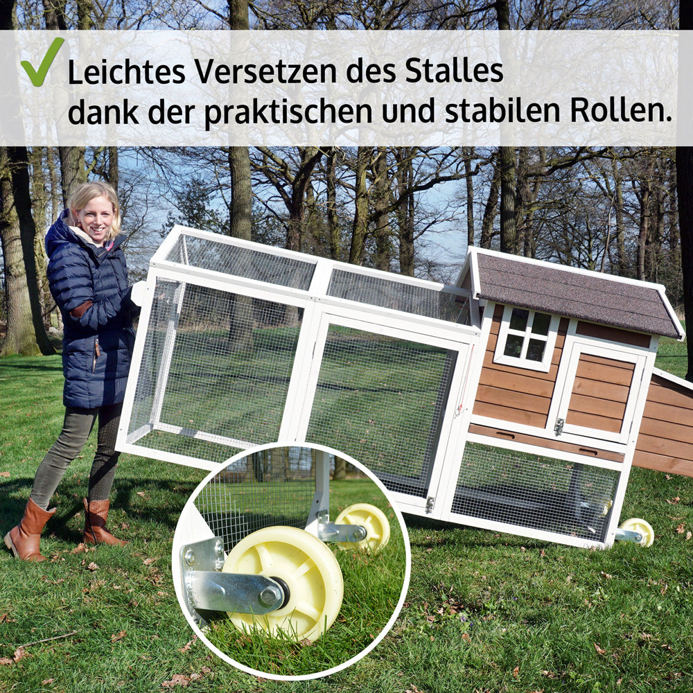 Hühnerstall Kükenstall Wachtelstall Hühnervoliere Mobi