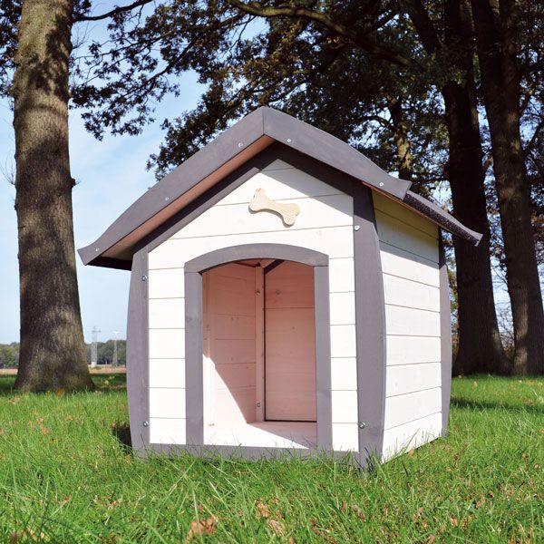 BITTE LESEN !!! Retourenware ! Hundehütte Bella Gr.M 78 x 82 x 87 cm (B x H x T)