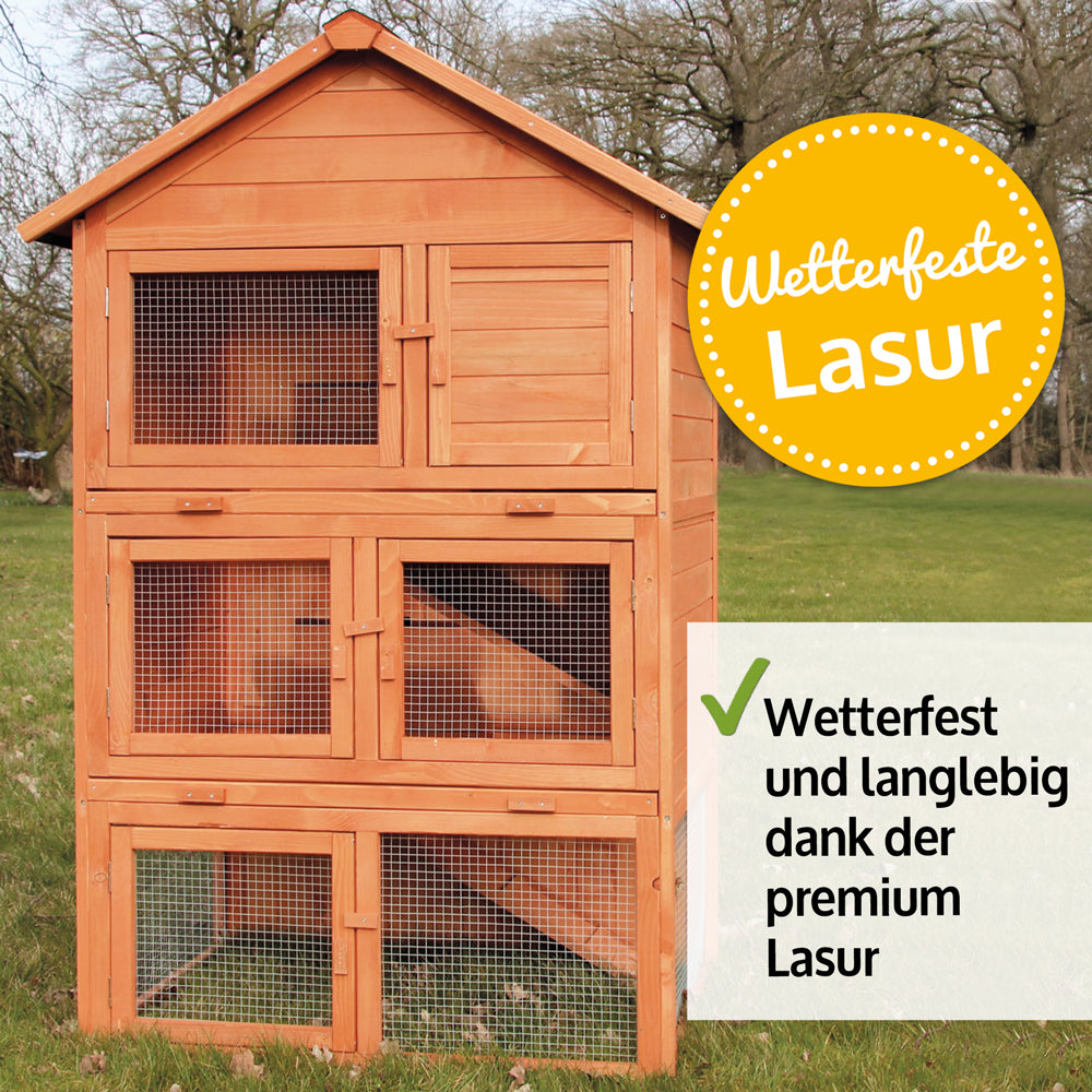 Hasenstall Kaninchenstall Meerschweinchenstall Jumbo