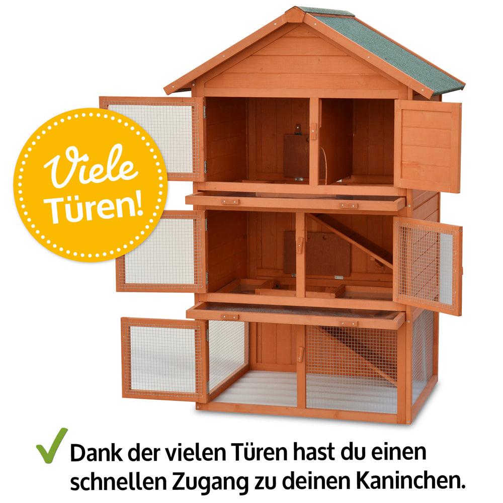 Hasenstall Kaninchenstall Meerschweinchenstall Jumbo