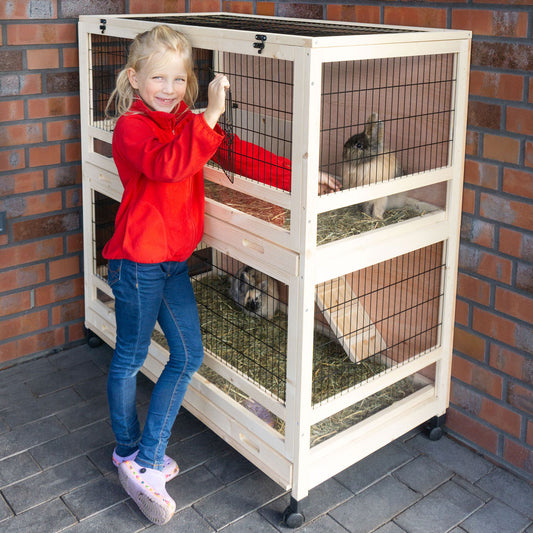Hasenstall Kaninchenstall Meerschweinchenstall Knuffel