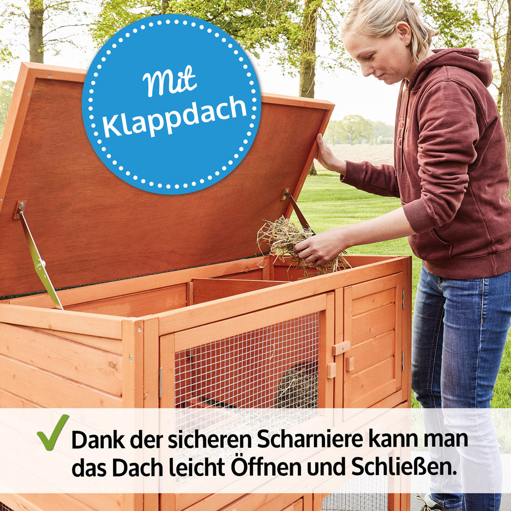 Hasenstall Kaninchenstall Meerschweinchenstall Mukkel