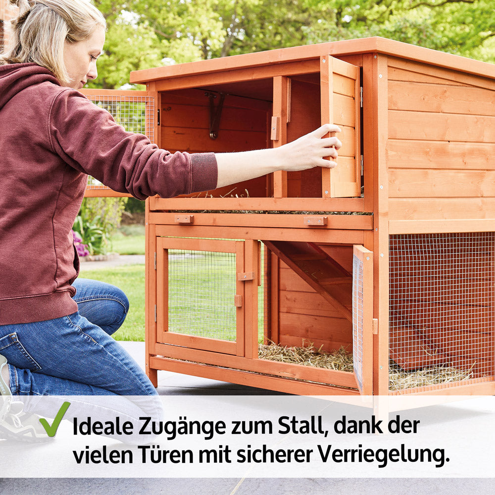 Hasenstall Kaninchenstall Meerschweinchenstall Mukkel