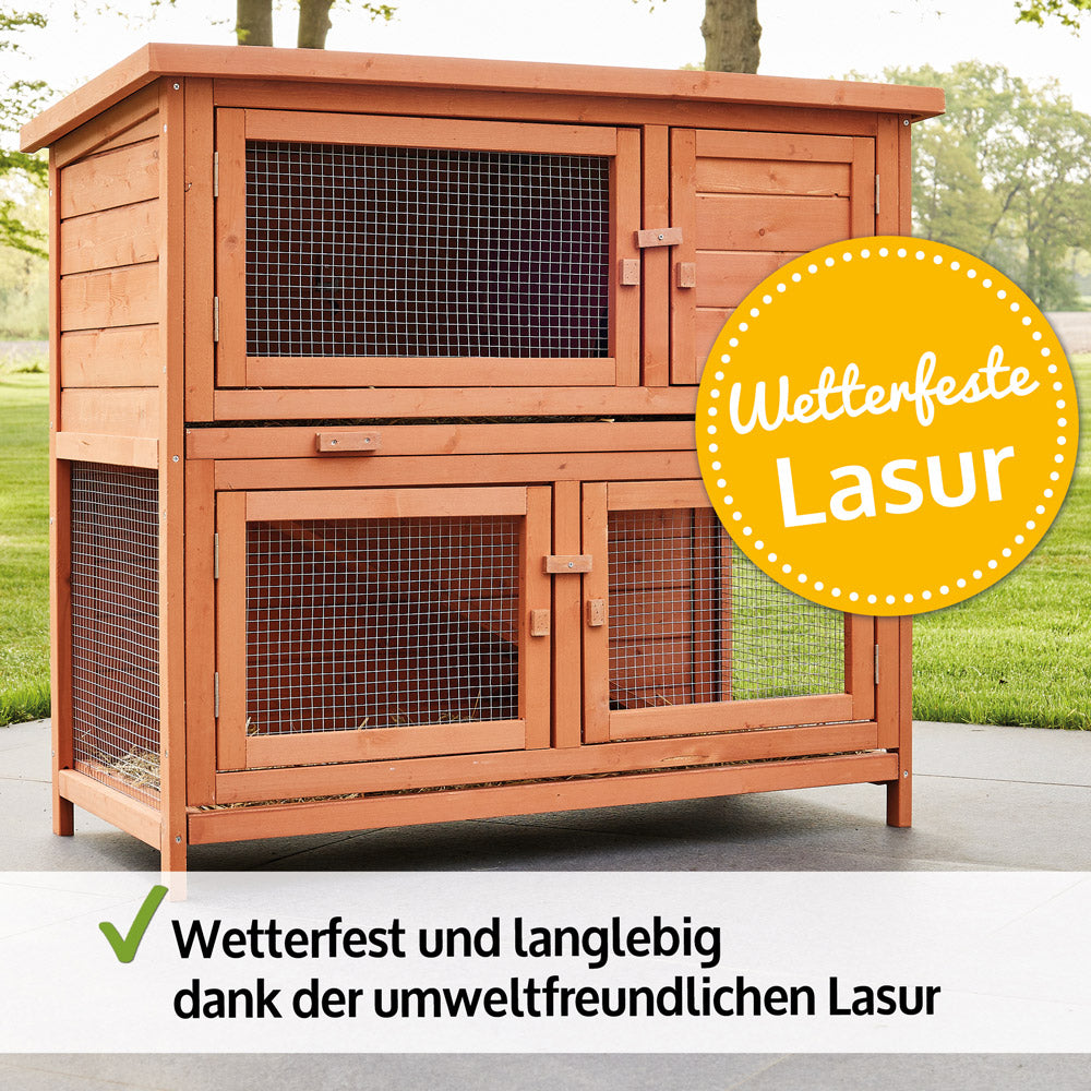 Hasenstall Kaninchenstall Meerschweinchenstall Mukkel