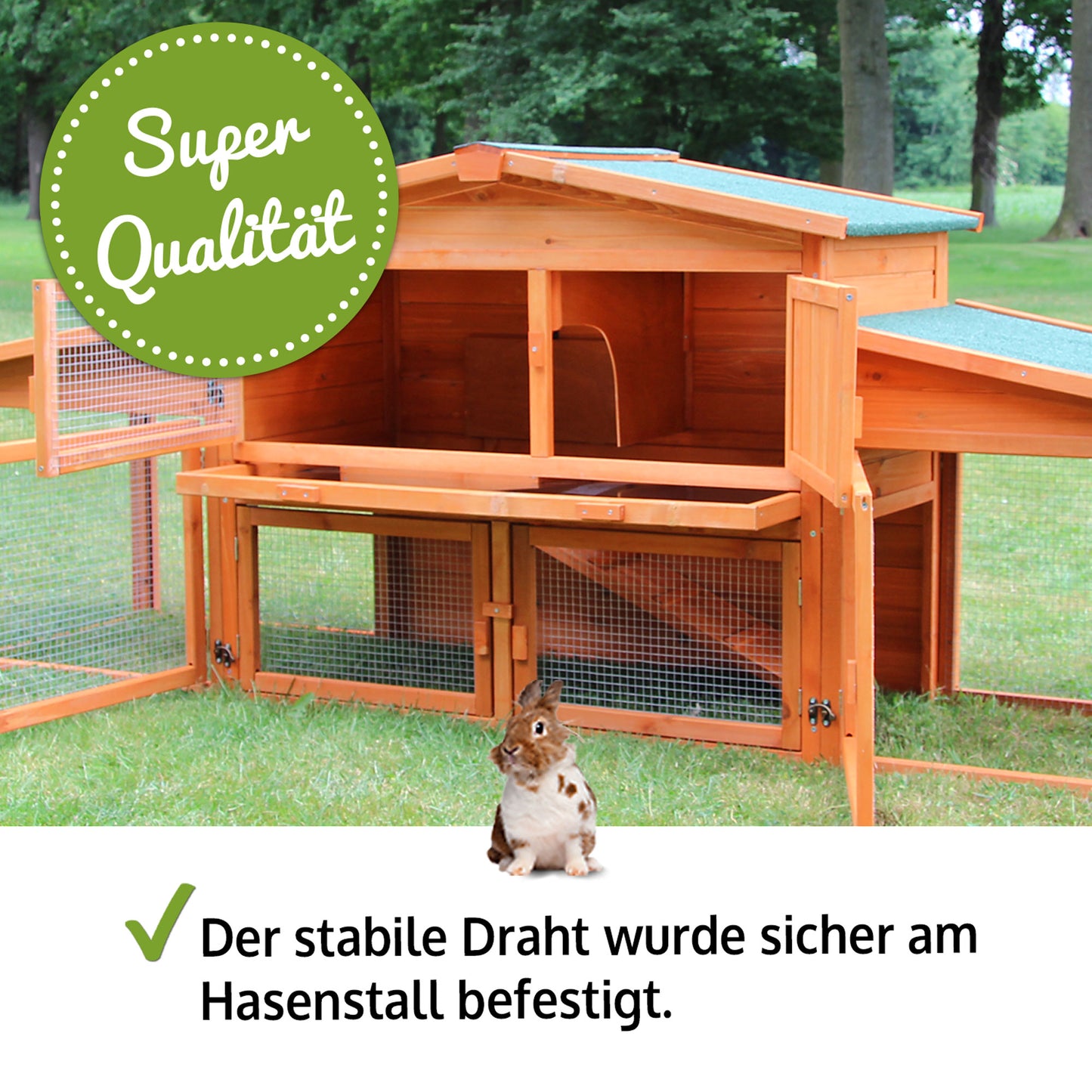Hasenstall Kaninchenstall Meerschweinchenstall Königsstall