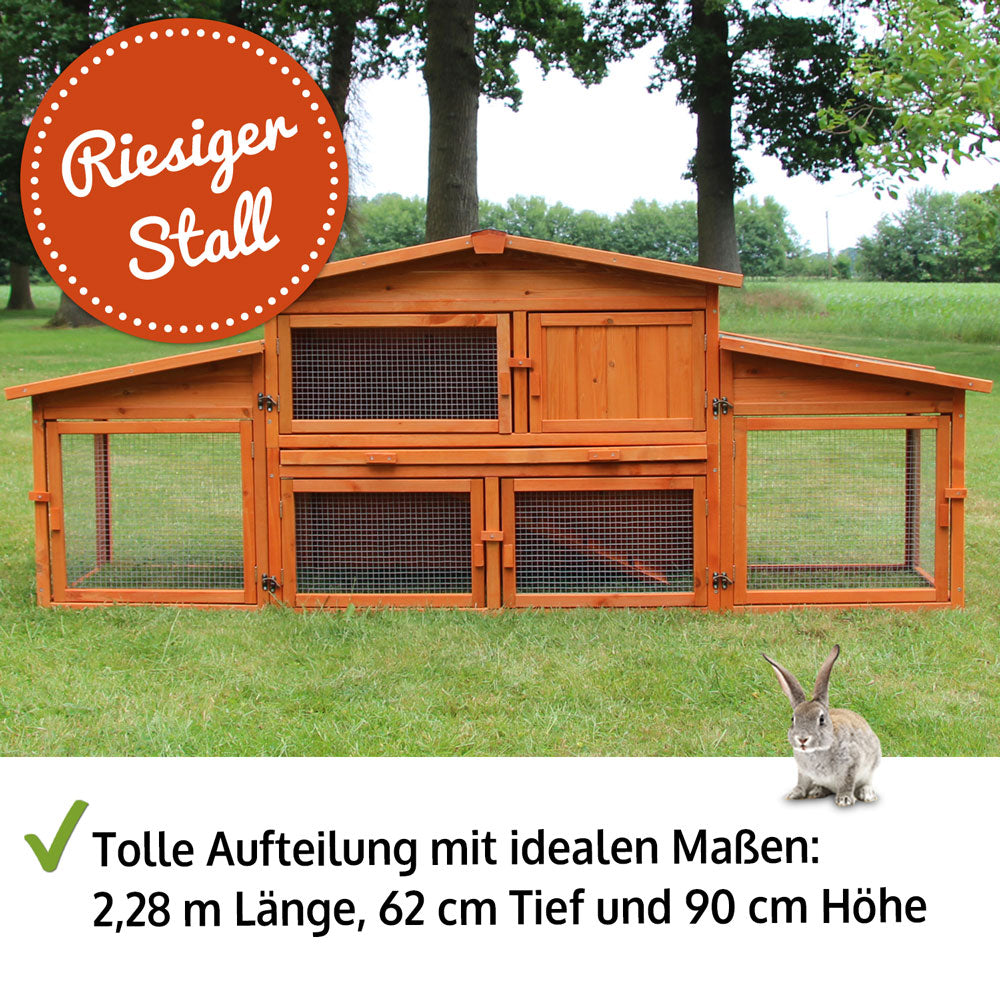 Hasenstall Kaninchenstall Meerschweinchenstall Königsstall