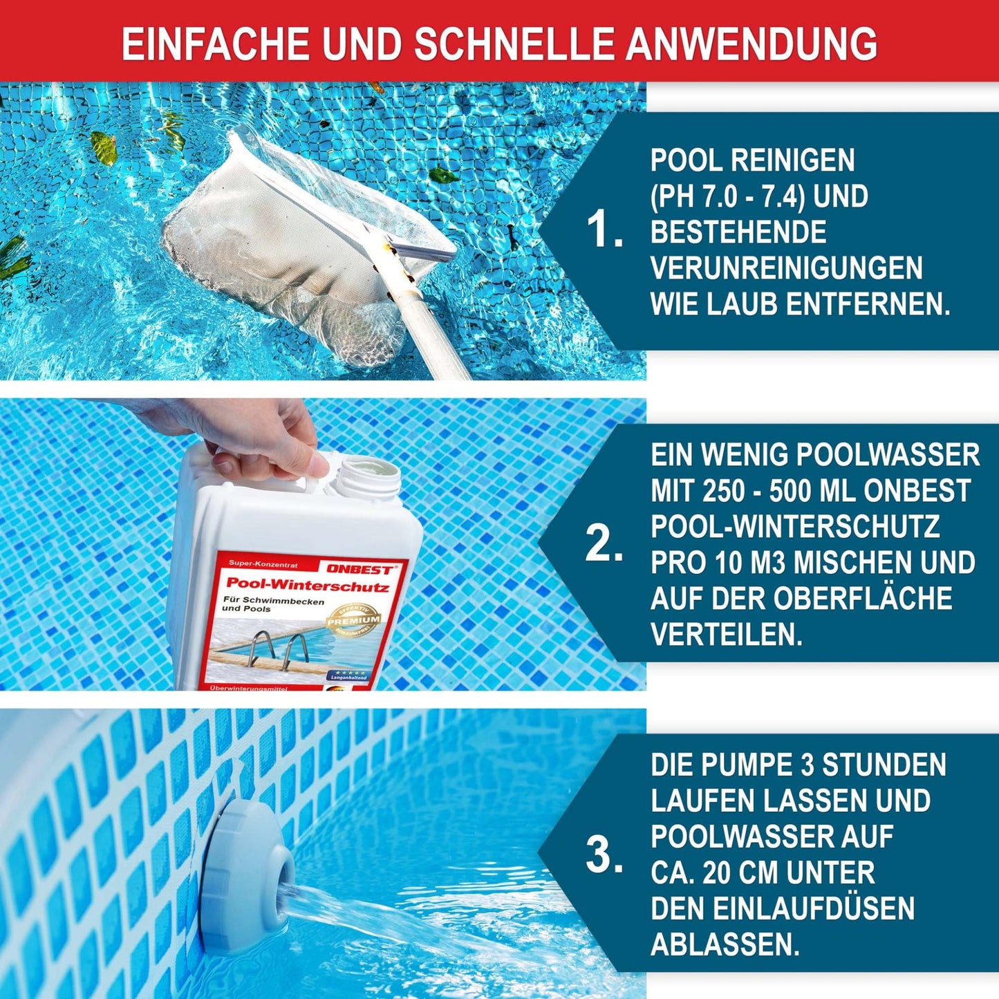Pool Winterschutz 3 Liter