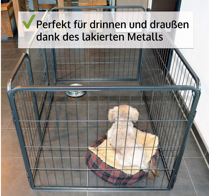 Welpenauslauf Hundeauslauf Höhe 70,5 cm (483)