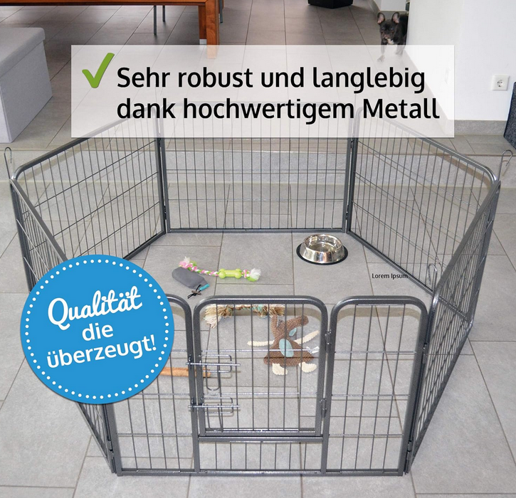 Welpenauslauf Hundeauslauf (480) 60 cm Höhe
