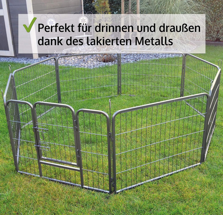 Welpenauslauf Hundeauslauf (480) 60 cm Höhe
