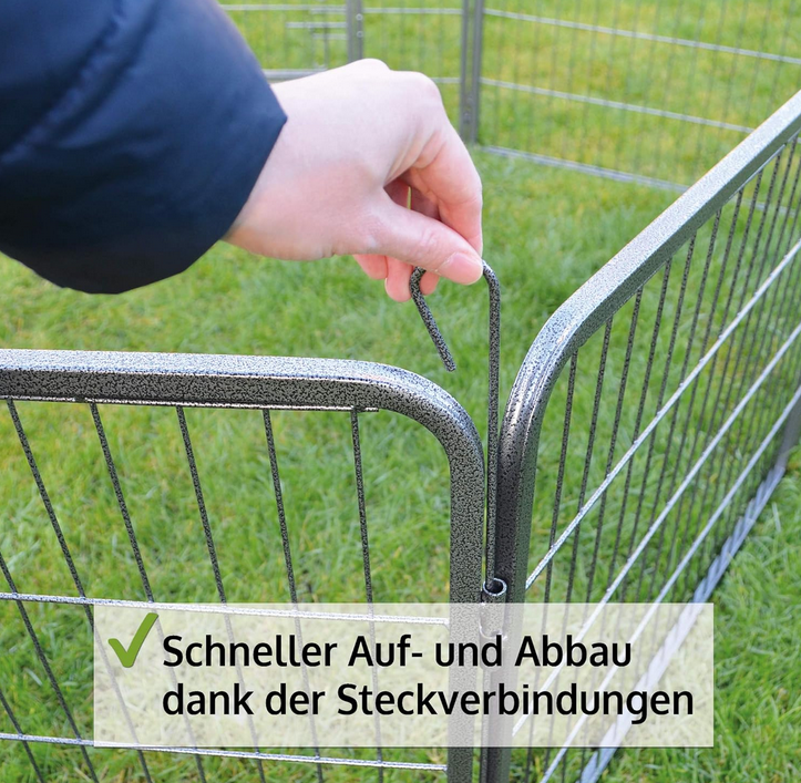 Welpenauslauf Hundeauslauf (480) 60 cm Höhe