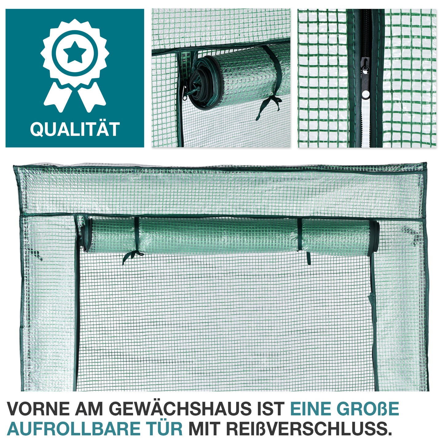 Gewächshaus Foliengewächshaus Frühbeet Tomatengewächshaus Treibhaus