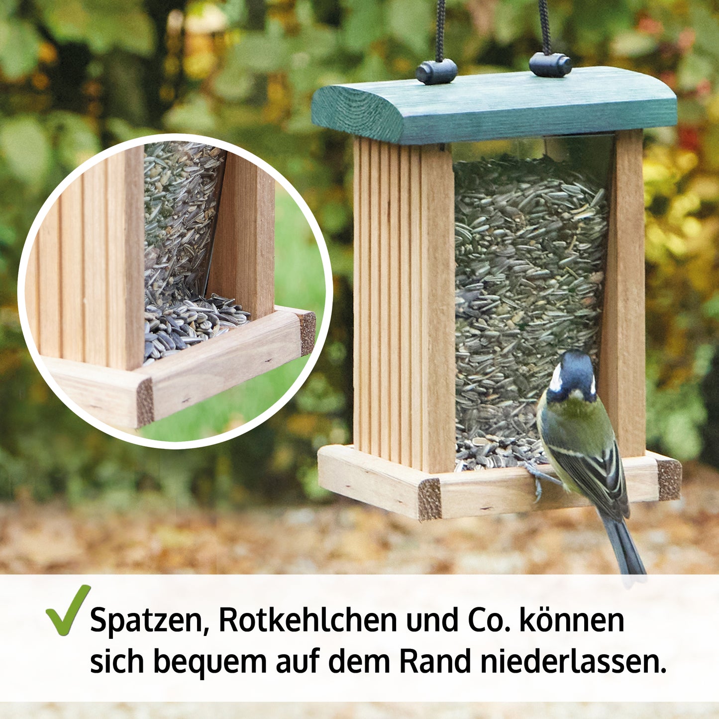 Vogelhaus Futterstation Futterhaus Vogelfutterhaus 329