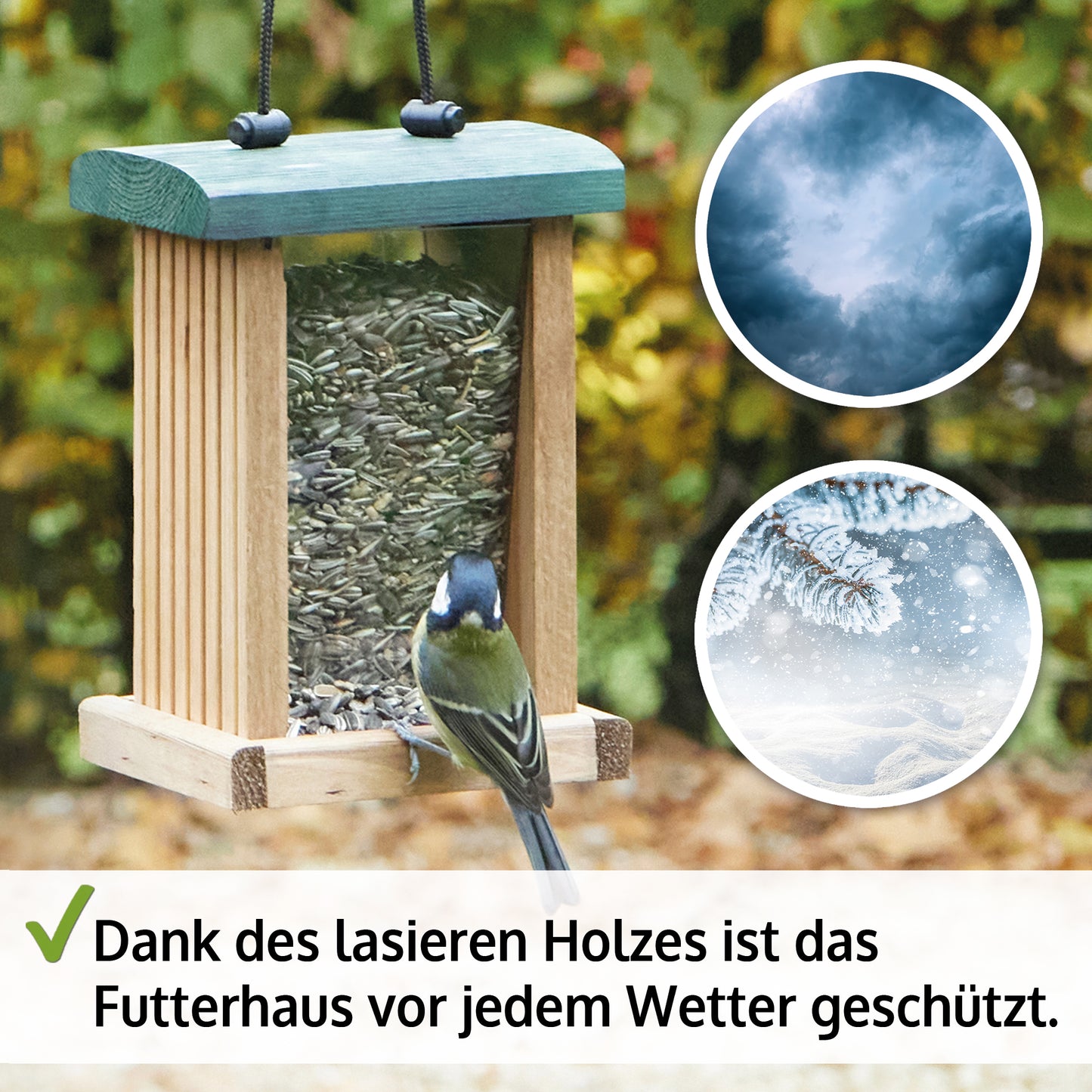 Vogelhaus Futterstation Futterhaus Vogelfutterhaus 329