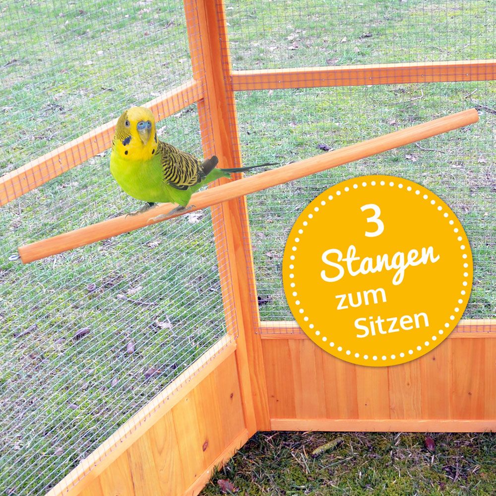 !! Bitte Lesen !! Vogelvoliere Voliere Vogelkäfig Käfig Vogelhaus Maxi