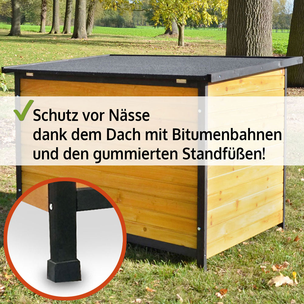 Hundehütte Hundehaus Hundeschlafplatz Carlo XL