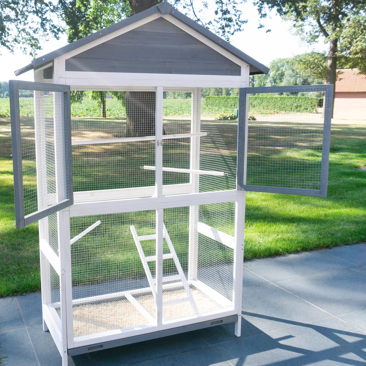 Vogelvoliere Voliere Vogelkäfig Käfig Vogelhaus XL 304
