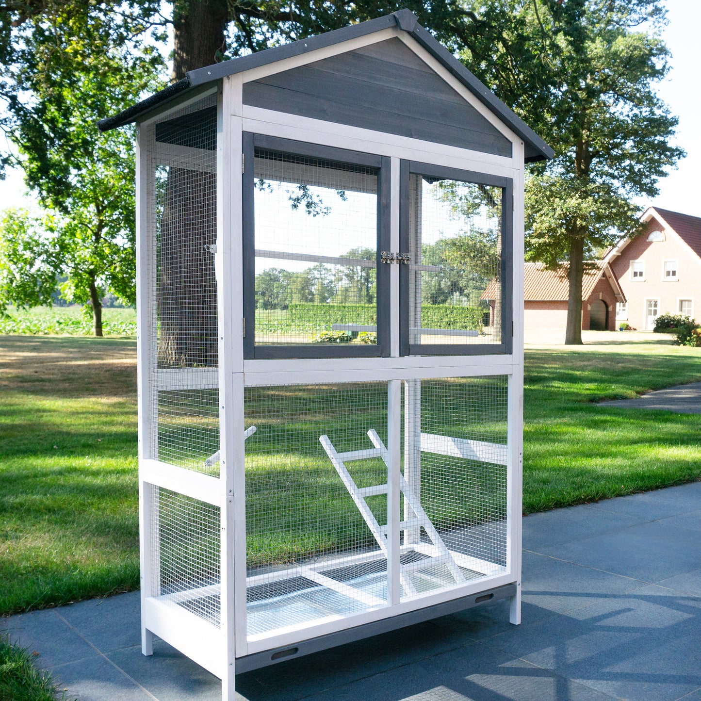 Vogelvoliere Voliere Vogelkäfig Käfig Vogelhaus XL 304