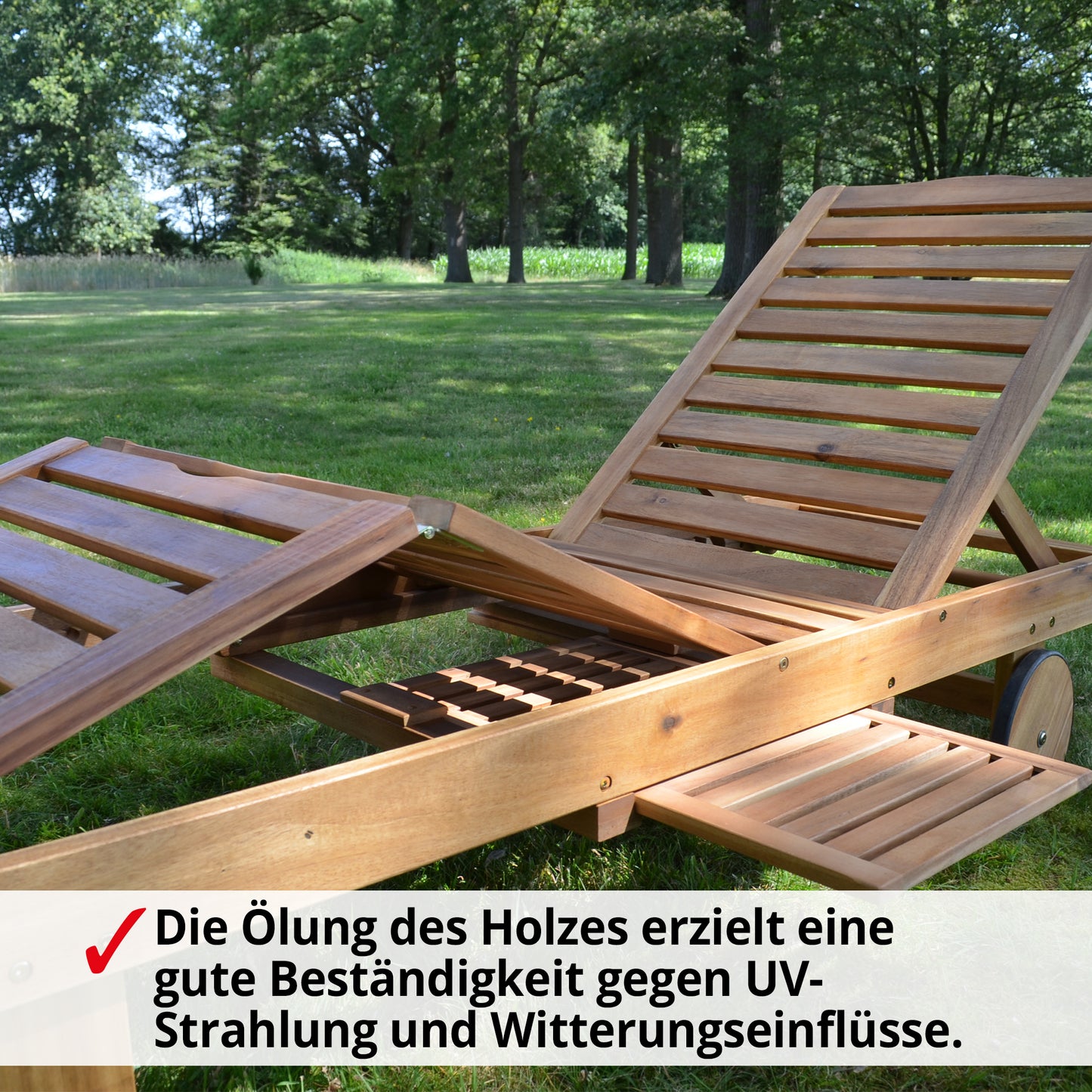 Gartenliege Relaxliege Resort