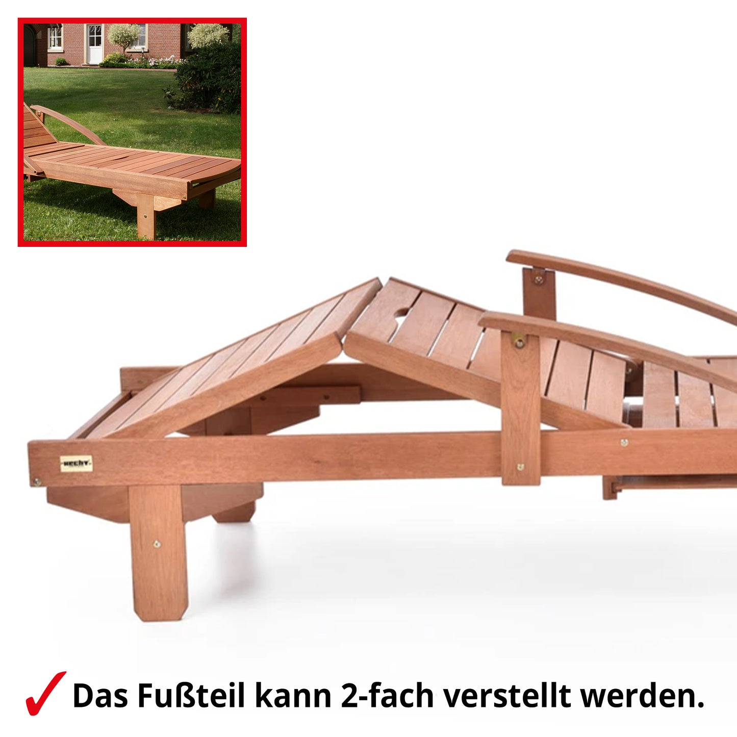 Gartenliege Relaxliege ERA Lounger