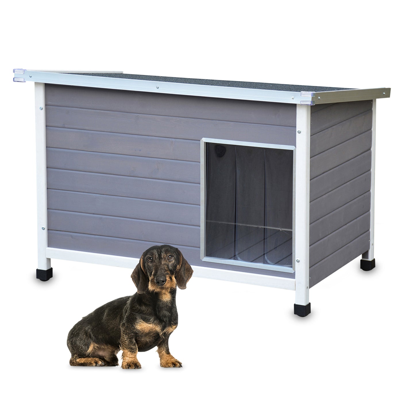 Hundehütte Hundehaus Hundeschlafplatz Jacky Größe M 85x58x60 cm
