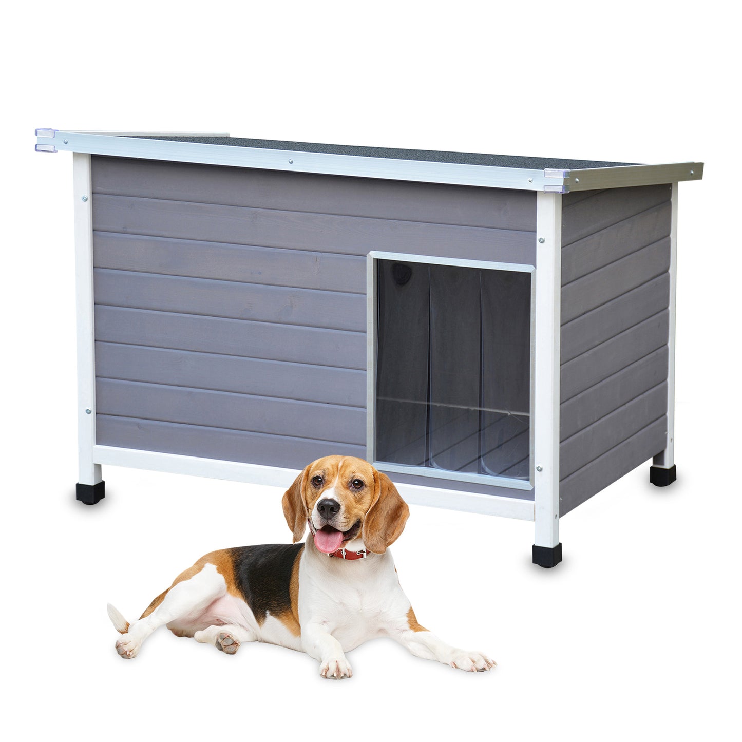 Hundehütte Hundehaus Hundeschlafplatz Jacky Größe L 105x67x68 cm