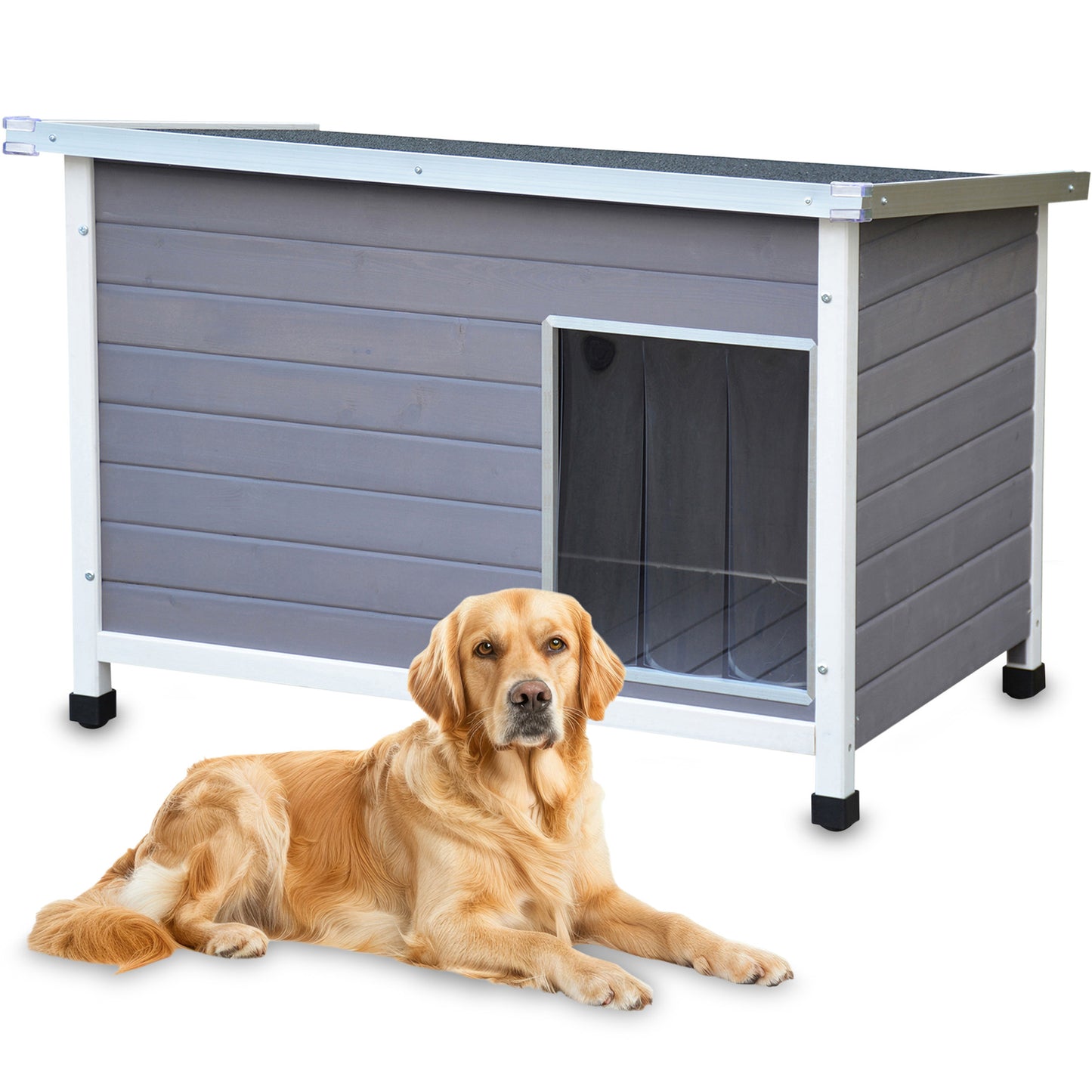 Hundehütte Hundehaus Hundeschlafplatz Jacky Größe XL 117x75,5x80 cm