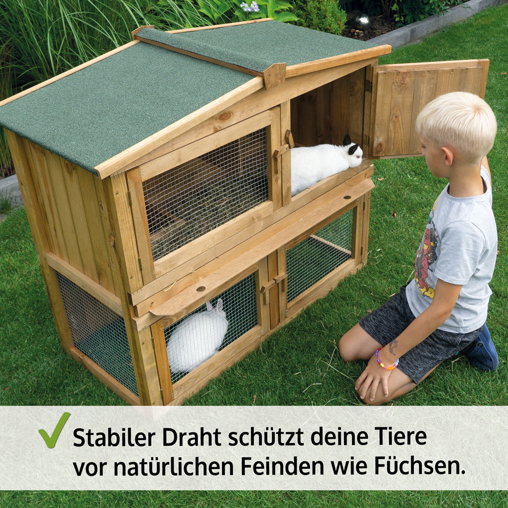 Hasenstall Kaninchenstall Meerschweinchenstall Obelix