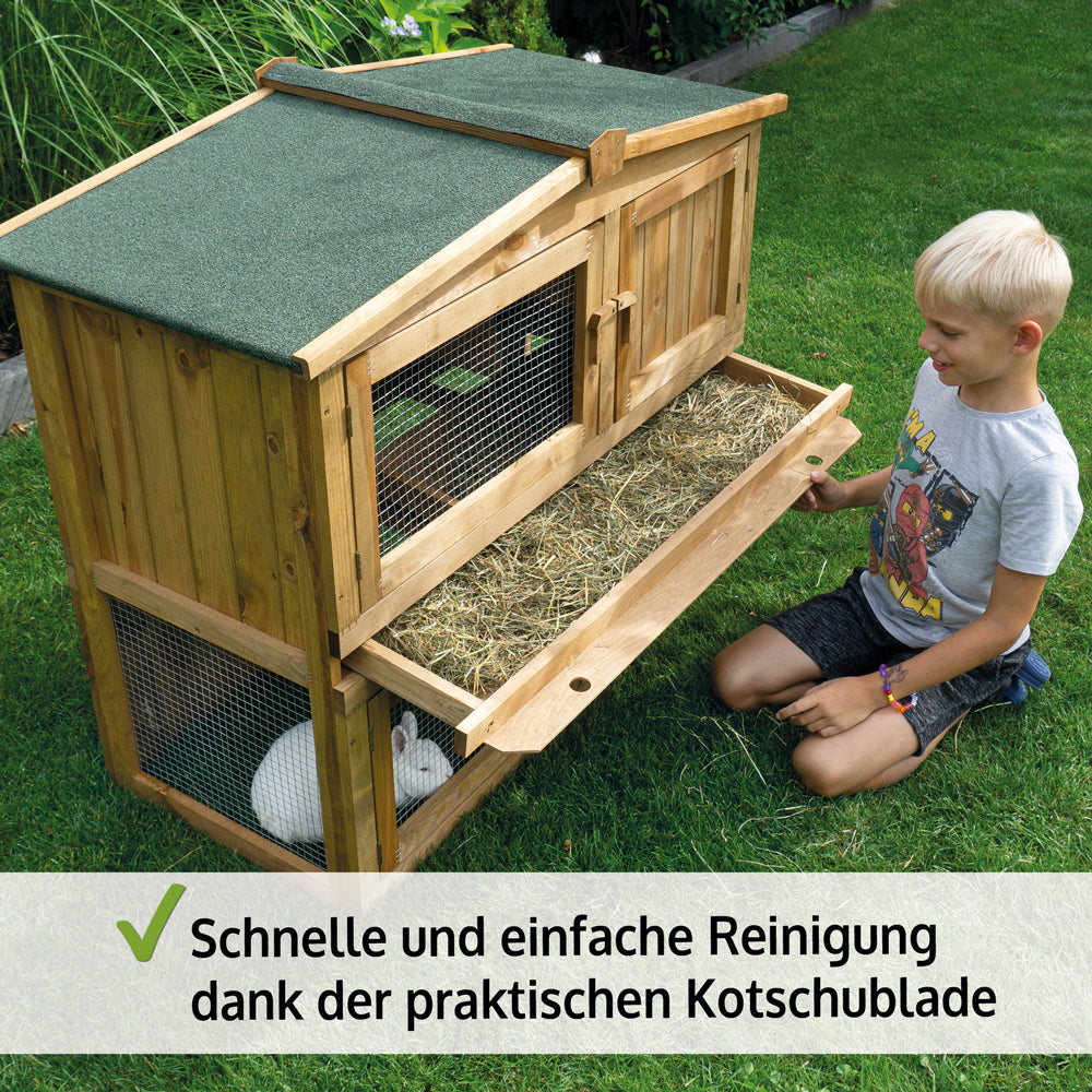 Hasenstall Kaninchenstall Meerschweinchenstall Obelix