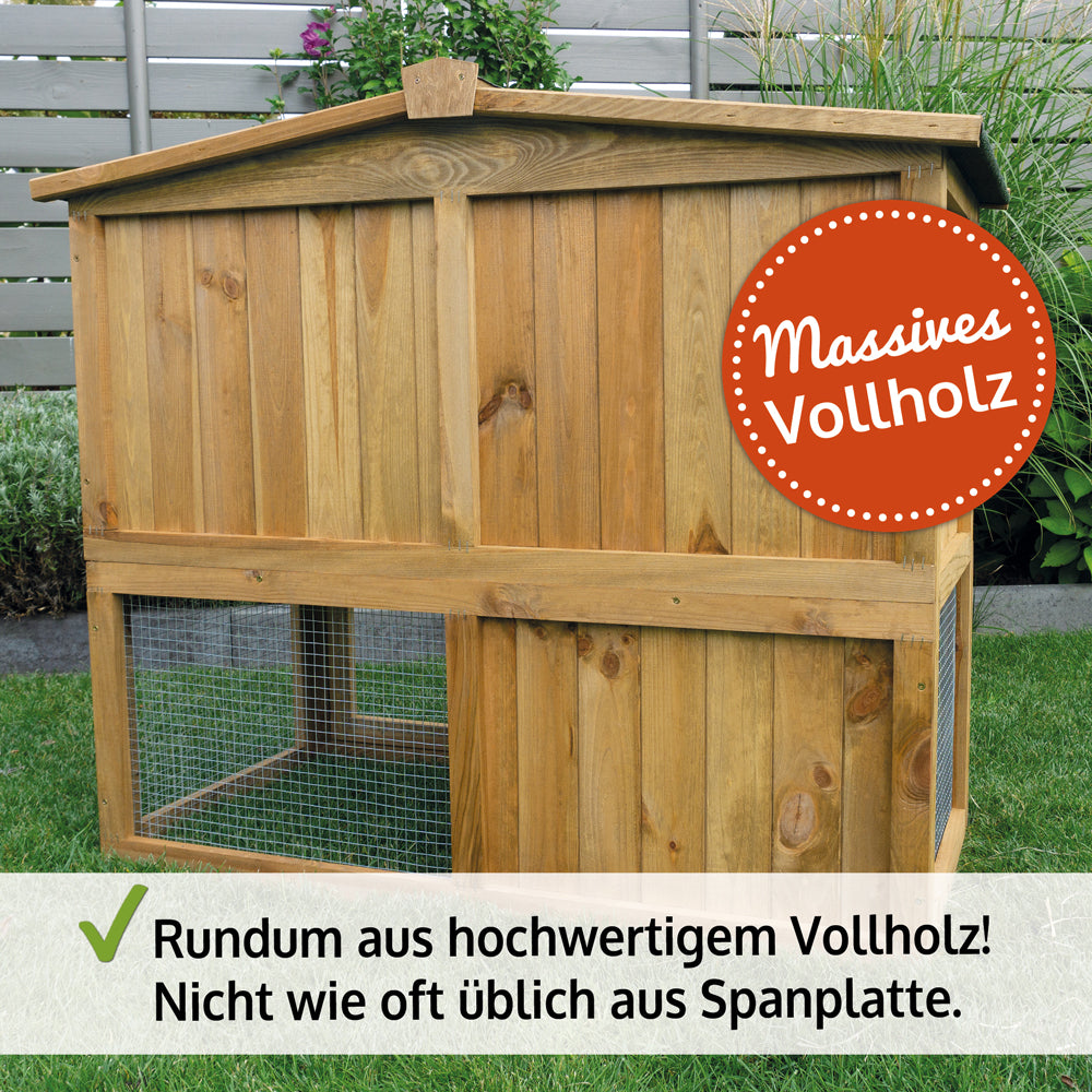 Hasenstall Kaninchenstall Meerschweinchenstall Obelix
