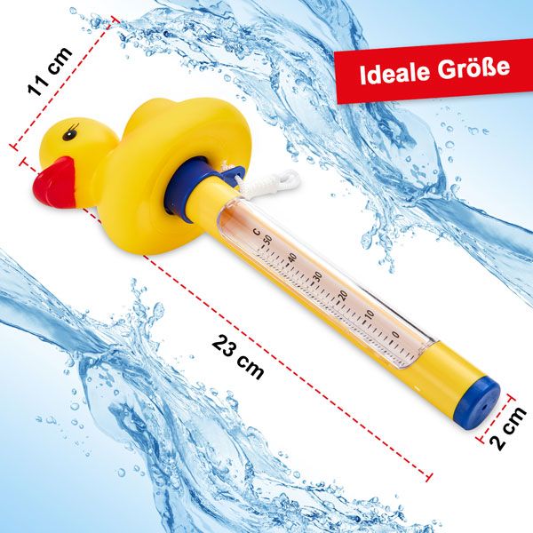 Wasser Thermometer Ente 060512