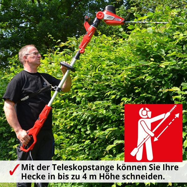 Teleskop Heckenschere Elektro 675