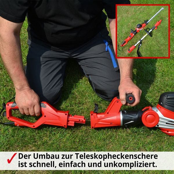 Teleskop Heckenschere Elektro 675