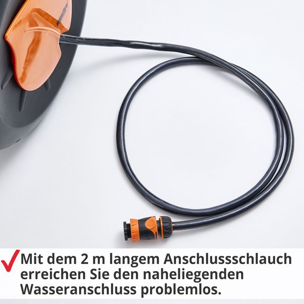 Wand Schlauchtrommel 20m 08666