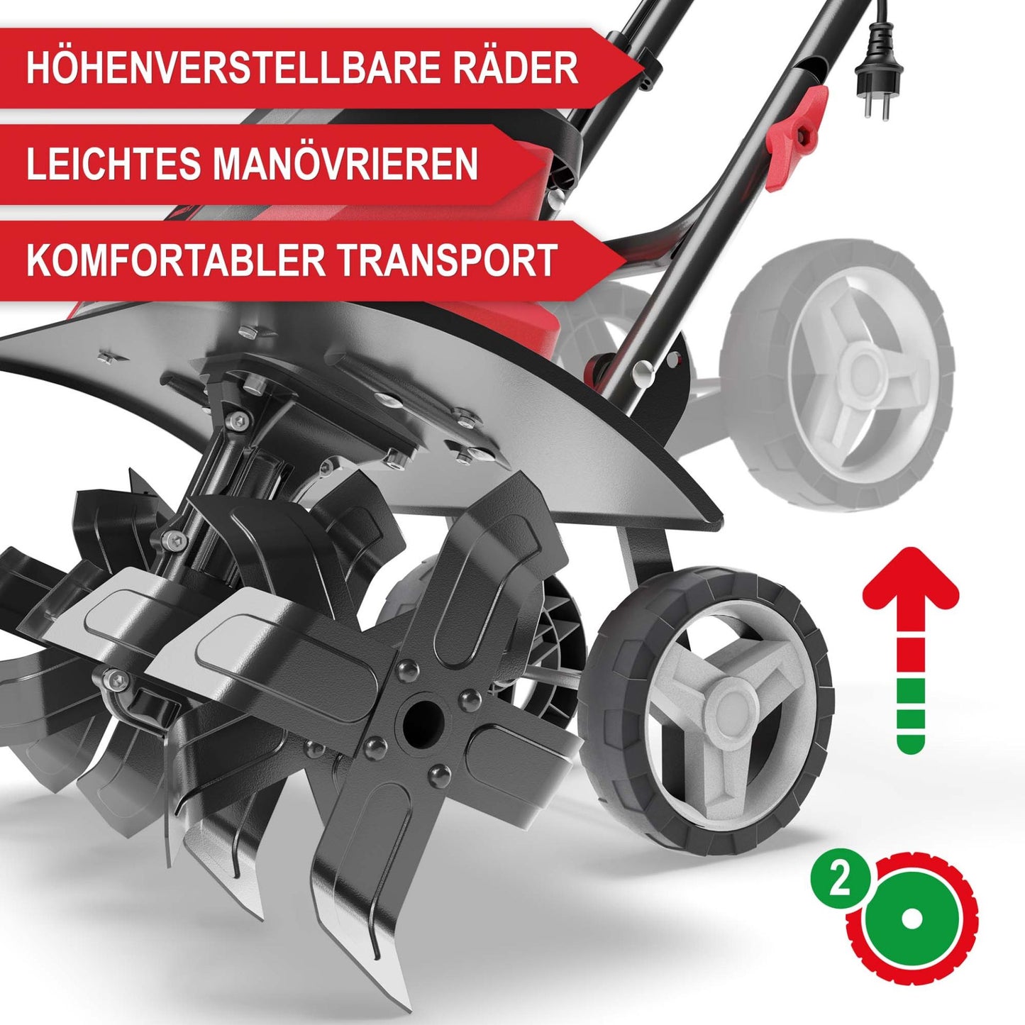 Gartenhacke Elektro T1545